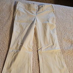 cream work pants